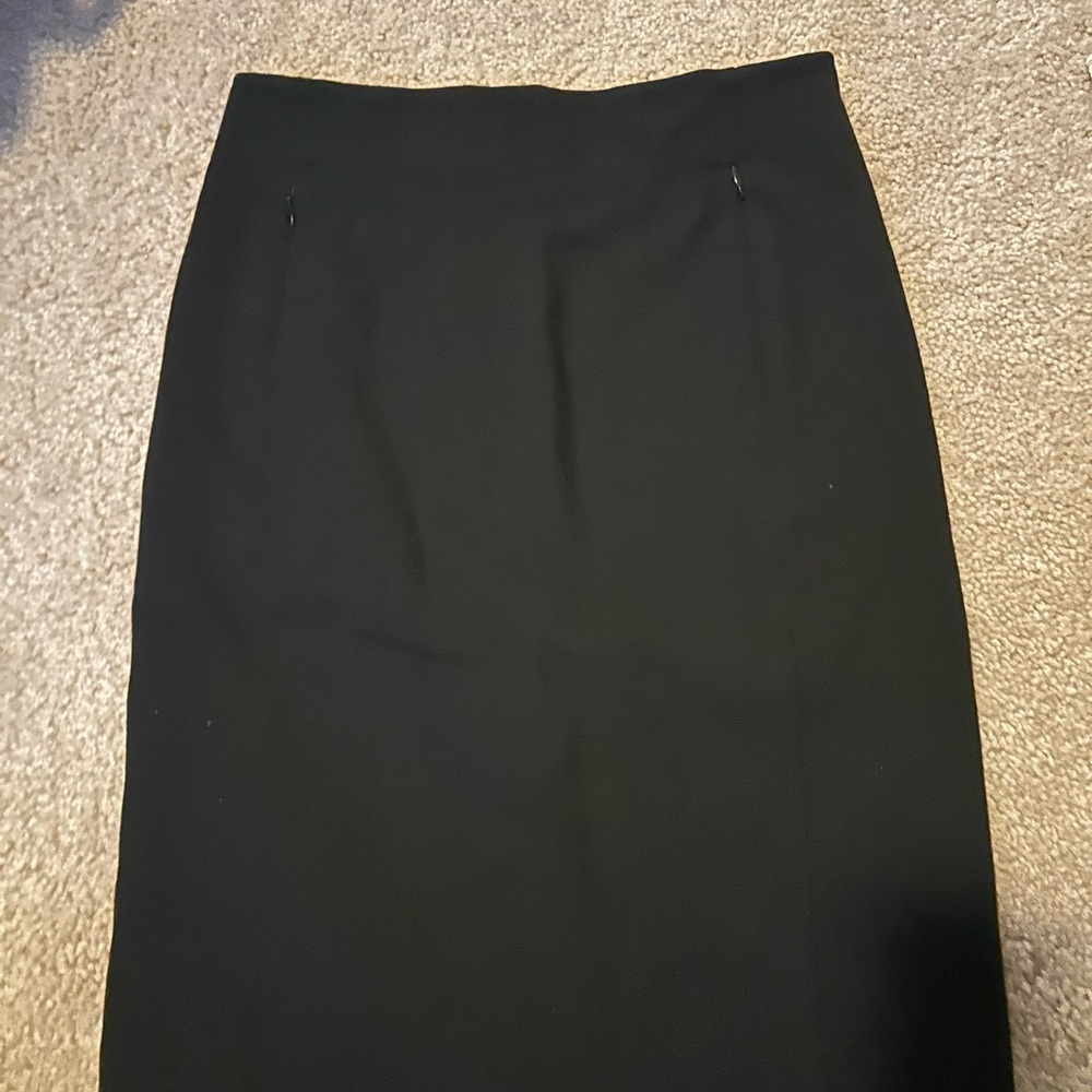 Diane Von Furstenberg Black Pencil Skirt